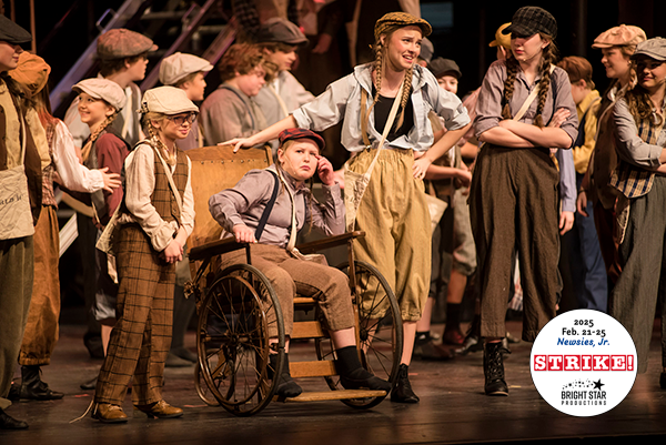 Senior Cast of Newsies Jr.