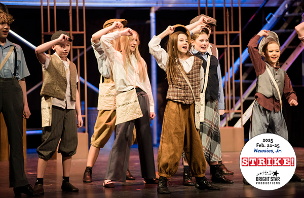 Senior Cast of Newsies Jr.