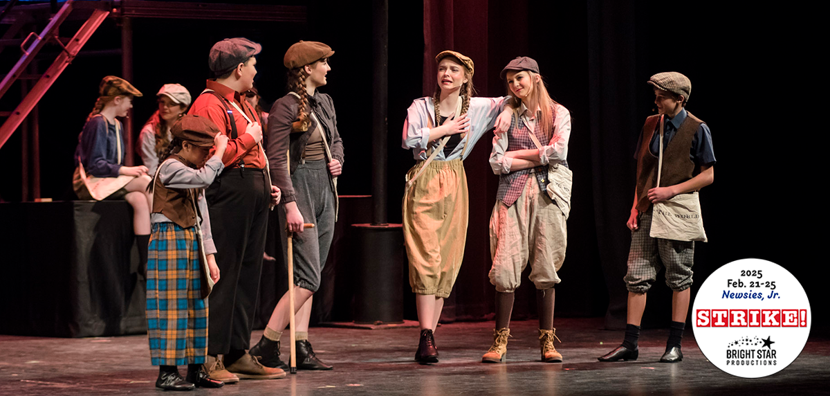Senior Cast of Newsies Jr.