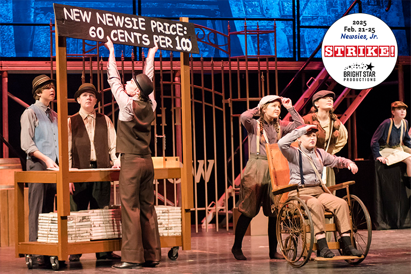 Senior Cast of Newsies Jr. Papers Now 60 Cents Per 100