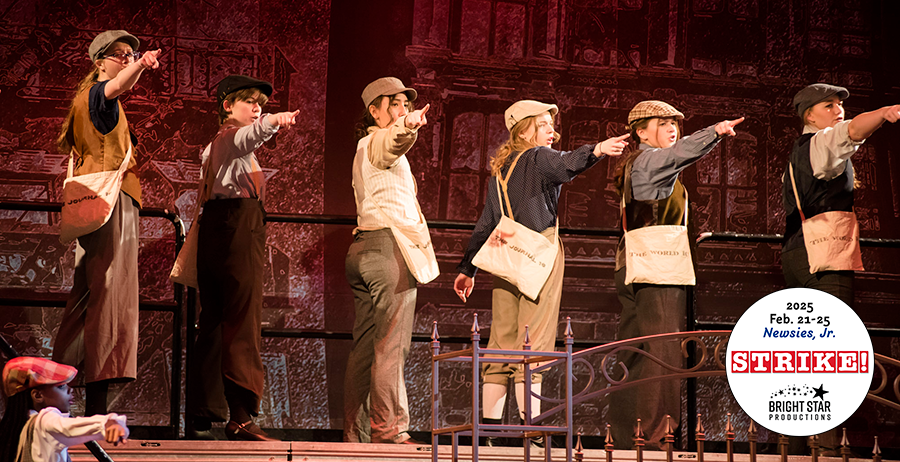 Senior Cast of Newsies Jr.