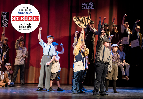 Senior Cast of Newsies Jr. Boroughs Unite