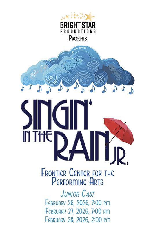 Cover of Our Singin' in the Rain Jr. Program