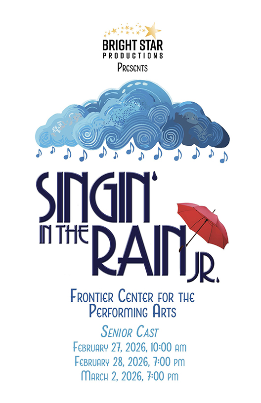 Cover of Our Singin' in the Rain Jr. Program