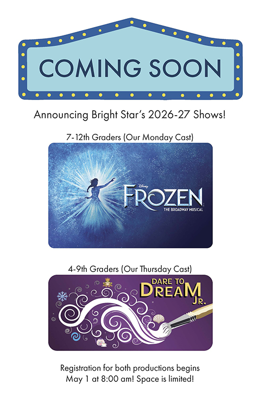 Next Season's Shows