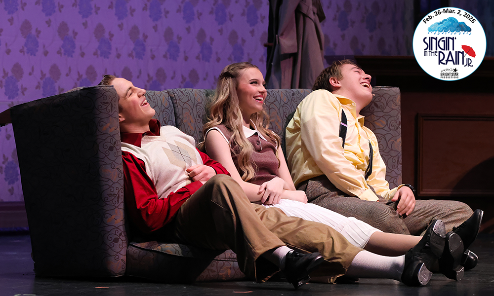 Senior Cast of Singin' in the Rain Jr.