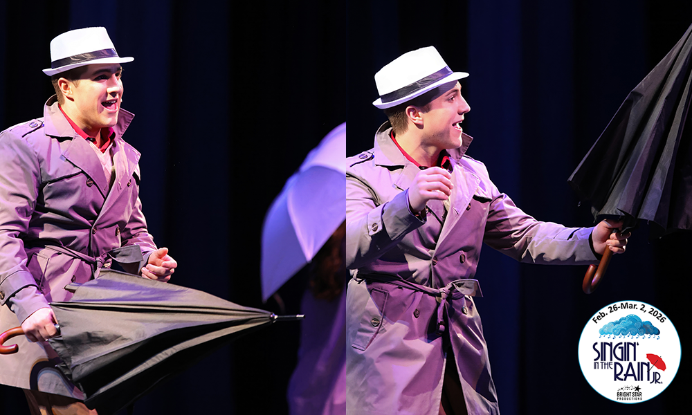 Senior Cast of Singin' in the Rain Jr.