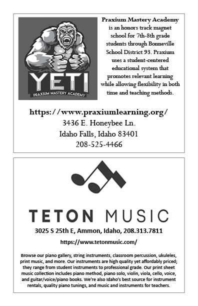 Sponsorship Page 3 of Current Program