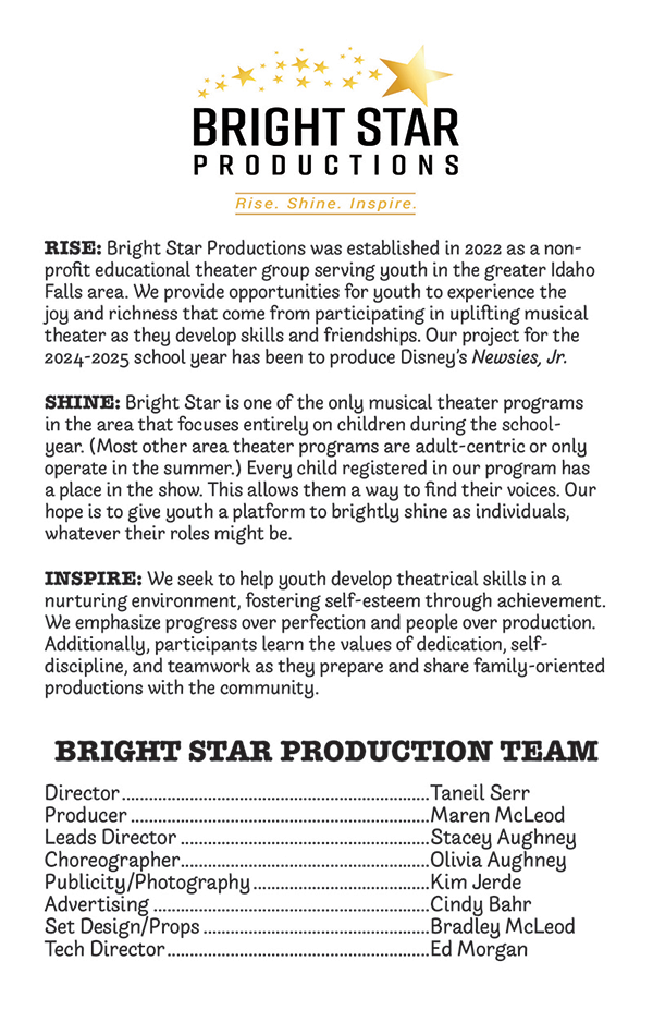 About Bright Star Productions