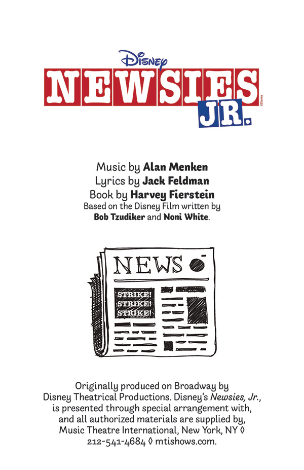 Title Page of Current Program